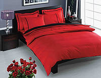 Комплект постельного белья ТАС Prestige Kirmizi сатин де люкс 220-200 см красный