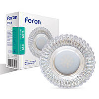 Встраиваемый светильник Feron 7314 с LED подсветкой