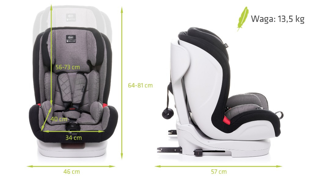 Автокресла для ребенка 4BABY FLY-FIX 9-36 kg Red, Кресло для машины детское от 1 года - фото 2 - id-p2025451819