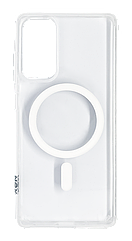 Магнітний чохол XON PhoneCase Magnetic для Samsung S20 FE Прозорий