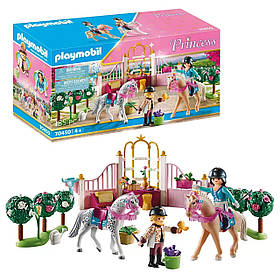 Конструктор Playmobil Princess Уроки верхової їзди 70450 (185 деталей)