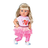 Кукла детская "СТИЛЬНАЯ СЕСТРИЧКА" BABY born 833018, 43 см, с аксессуарами, Vse-detyam