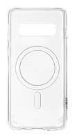 Магнитный чехол XON PhoneCase Magnetic для Samsung S10 Прозрачный