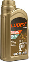 Моторное масло LUBEX PRIMUS MV 0W40 (API SN/CF; ACEA A3/B4 MB 229.3; RN 0700; VW 502.00/505.00) 1л