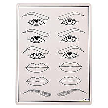 Штучна шкіра для перманентного макіяжу (Eye+Lip+Eyebrow)