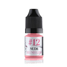 Пігмент для татуажу губ D|N NUDE BLUSH LIPS №12, 5 мл