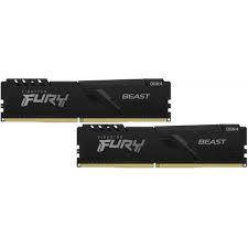 Модуль пам'яті Kingston Fury Beast Black DDR5 2х16GB/5200 (KF552C36BBEK2-32) (D)