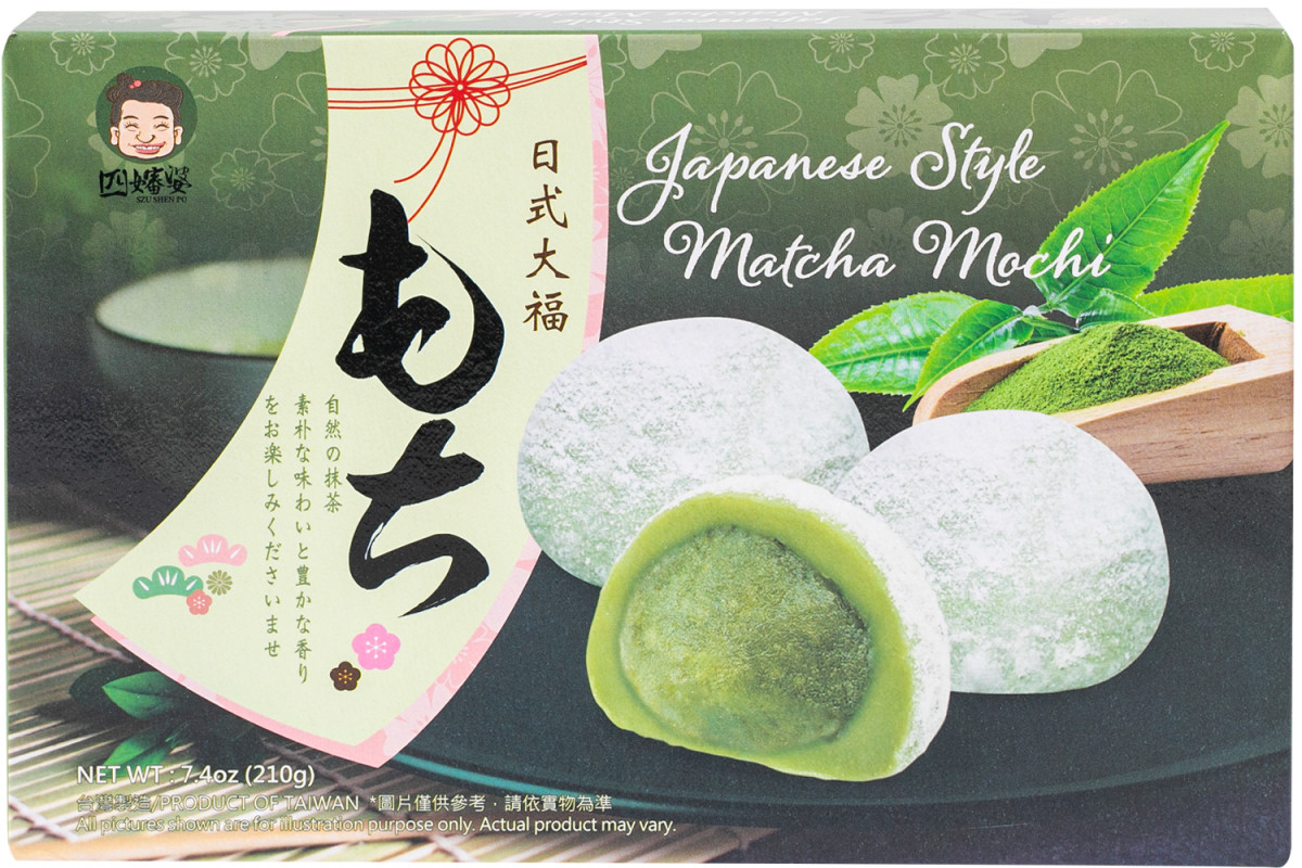 Тістечко моті (мочі)Matcha SZU SHEN PO 210 г