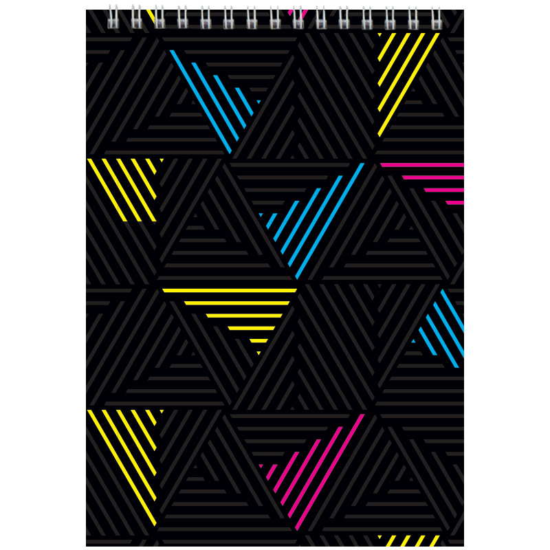 Блокнот на спіралі зверху, А5, 48 арк., фото 1