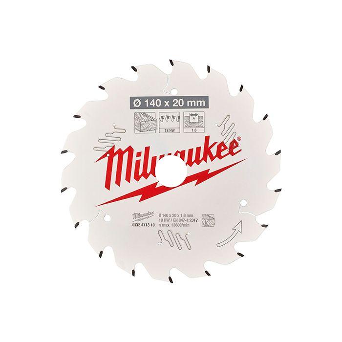 Пиляльний диск Milwaukee PFTE 165х15.87х1.6 мм 40 зубів (4932471312)