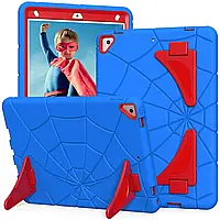 Чехол Spiderman Apple iPad 6 2018 (9.7 экран) детский с подставками Синий/Красный