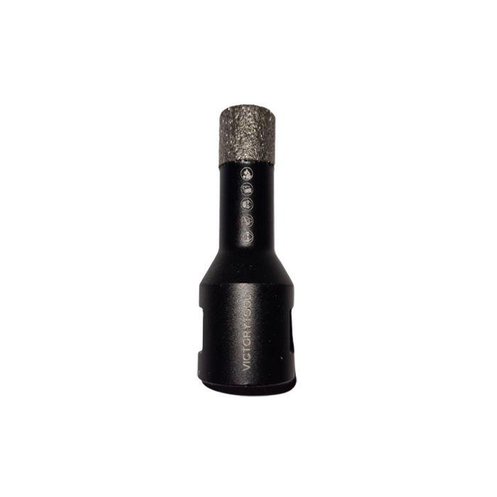 Алмазна коронка по кераміці VICTORYTOOL ушм, М14, 12 мм (1412)