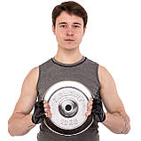 Диски (диски) хромовані d — 30 мм Zelart TA-7786-10 (1 шт. х 10 кг), фото 5