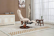 Крісло для відпочинку Avko Style ARMH 001 Beige з масажем, підігрівом і вбудованою підставкою для ніг, фото 6