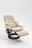 Крісло для відпочинку Avko Style ARMH 001 Beige з масажем, підігрівом і вбудованою підставкою для ніг, фото 10