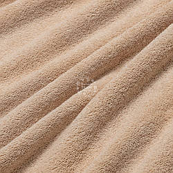 Двостороння махрова тканина світло-бежевого кольору