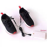 Устілки для взуття з підігрівом Універсальні теплі від USB (розмір 35-45), фото 7