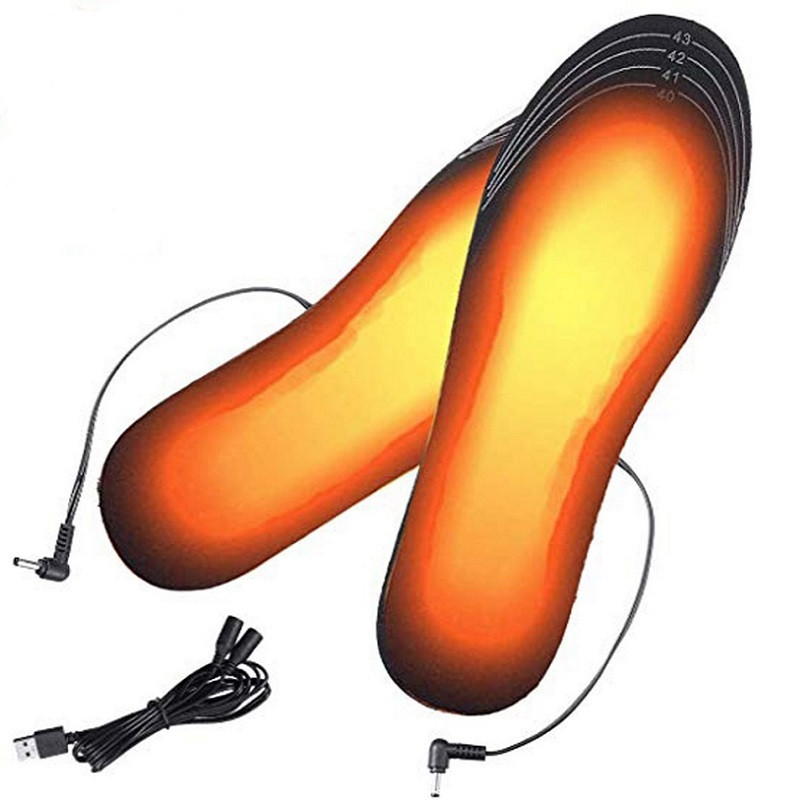 Устілки для взуття з підігрівом Універсальні теплі від USB (розмір 35-45)