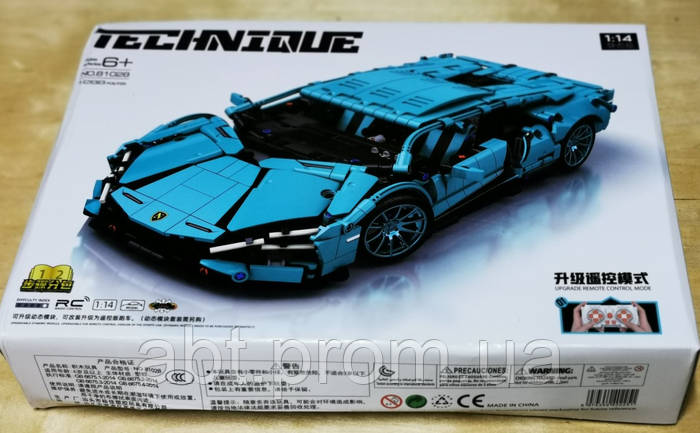 Конструктор Technique - Lamborghini, блакитний. Вік 6+. Лего, Lego (ID ...