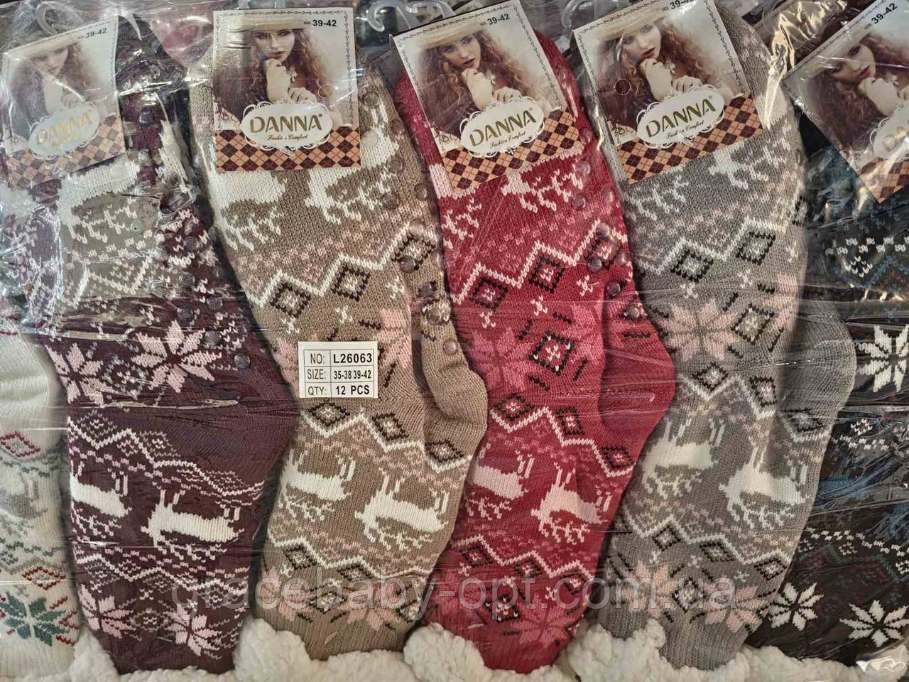 Тапочки жіночі оптом, 35-42 рр.,  № L26063, фото 1