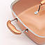 Сковорода універсальна 5в1 Copper Cook Deep Square Pan 24 х 24 см / Антипригарна сковорідка з фритюрницею, фото 3