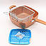 Сковорода універсальна 5в1 Copper Cook Deep Square Pan 24 х 24 см / Антипригарна сковорідка з фритюрницею, фото 8