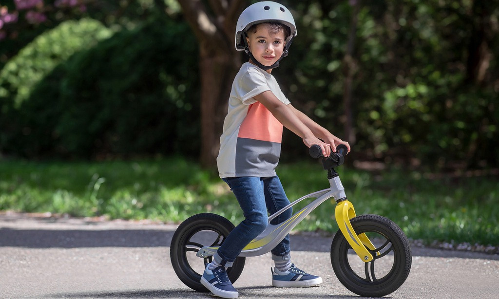 Детский транспорт велобег велосипед без педалей Lionelo Bart Tour Grey, Беговел двухколесный от 2 лет - фото 8 - id-p2025452570