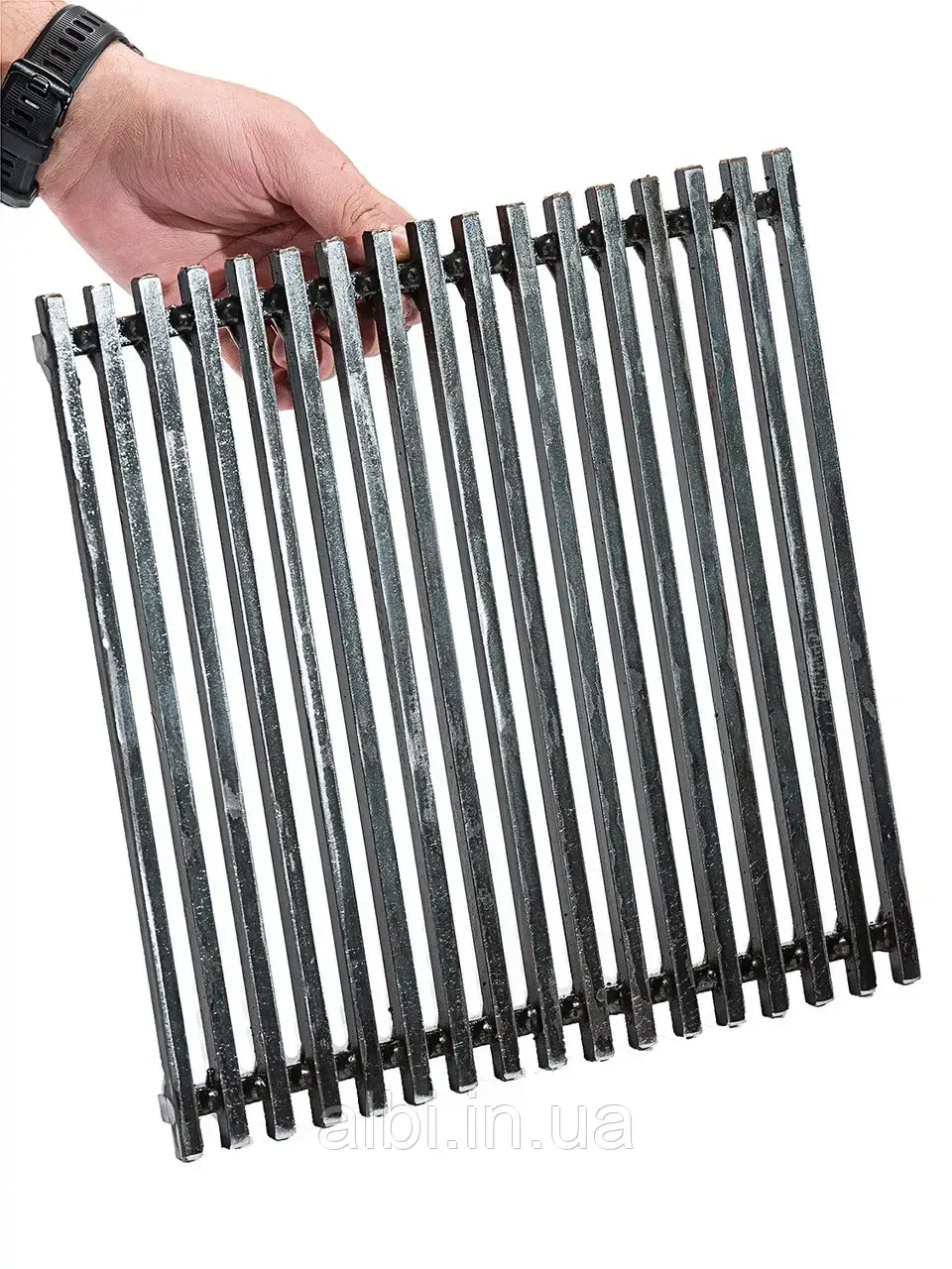 Сталева решітка-гриль для мангалу-барбекю на 9-12 шампурів