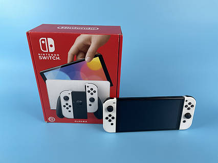 Прошитая Nintendo Switch OLED 64GB+MicroCD 256GB(25 игр), цена