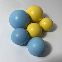 Набір шоколадних патріотичних кульок 6 шт