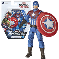 Фігурка Hasbro Капітана Америки з щитом Месники, 15см - Captain America, Gamerverse, Avengers