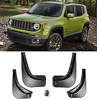 Брызговики для Jeep Renegade 2015-2021, к-кт (4шт.)