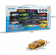 Машинки різнобарвні 16 шт. Kruzzel 20352, фото 3