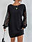 Жіноча Нарядна Сукня Туніка Розміри 46-50,52-56,58-62 (вф 420.30), фото 5