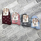 Шкарпетки жіночі середні зимові з махрою р.23-25 новорічне асорті КВМ ЖИТОМИР 30038486, фото 2