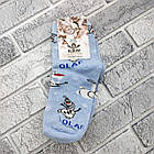 Шкарпетки жіночі середні зимові з махрою р.23-25 новорічне асорті КВМ ЖИТОМИР 30038486, фото 3