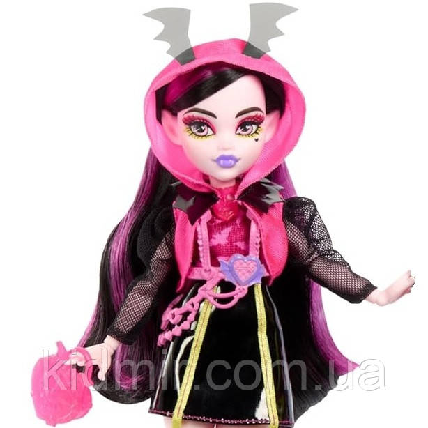 Монстр Хай Дракулаура Лялька Monster High Draculaura Skulltimate Secrets: Neon HNF78