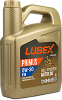 Моторное масло LUBEX PRIMUS FM 5w30 ACEA A5/B5; API SL/CF 4л
