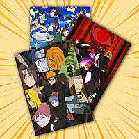 Набір листівок 10 штук А6 Аніме Naruto - Наруто