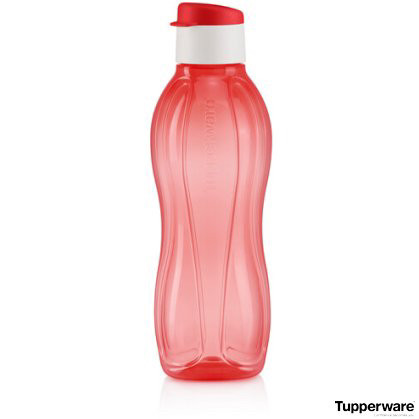 Пляшка 750 мл Tupperware червона з клапаном 1 шт.