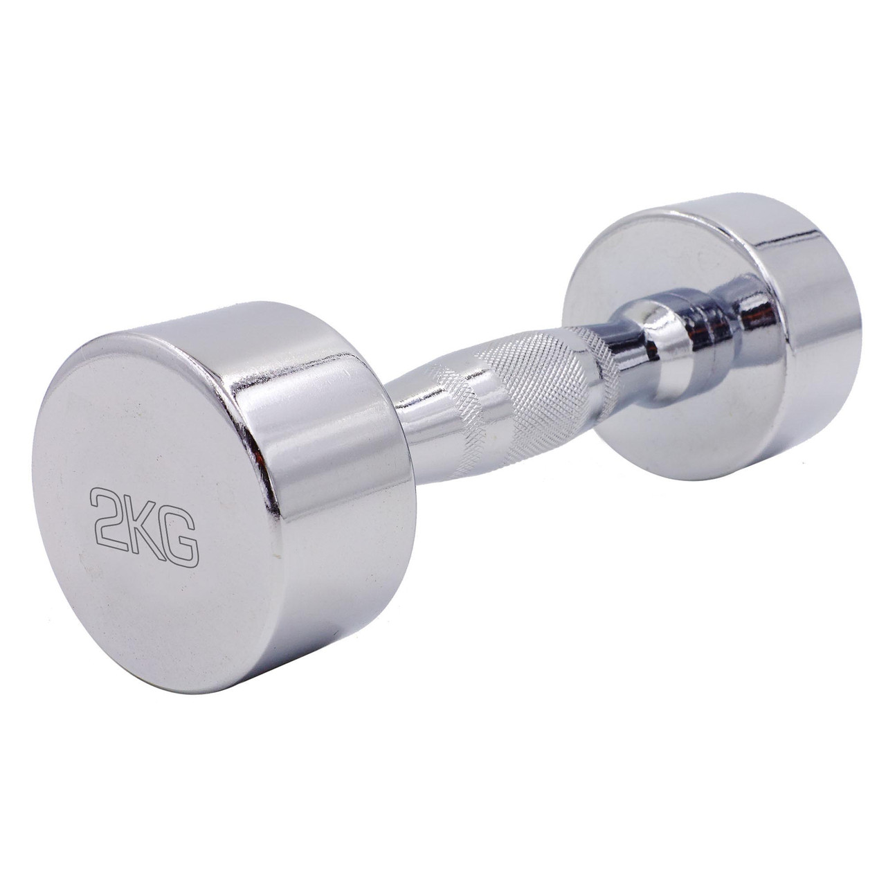 Гантель хромована Zelart SC-8017-2 1шт 2кг