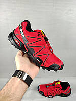 Чоловіче взуття для походів Salomon Speedcross 3, демісезонні чоловічі кросівки, чоловіче термо взуття