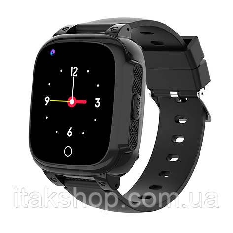 Дитячий наручний розумний годинник Smart Baby Watch Y95H 4G з GPS (Чорний), фото 2