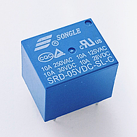 Реле постоянного тока Songle SRD-05VDC-SL-C 5В