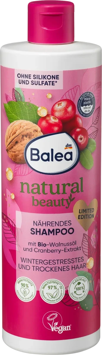 Зимовий шампунь Balea Natural Beauty Winter, 400 мл