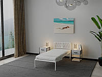 Стальная кровать в стиле минимализма Дортмунд 200*80
