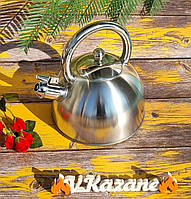 Чайник зі свистком 2.5 л із неіржавкої сталі Maestro MR-1303 Чайник для індукційної плити Чайник газовий