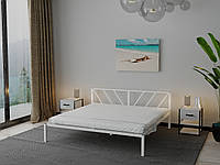 Ліжка металеві двоспальні в сучасному стилі Дортмунд 200*180
