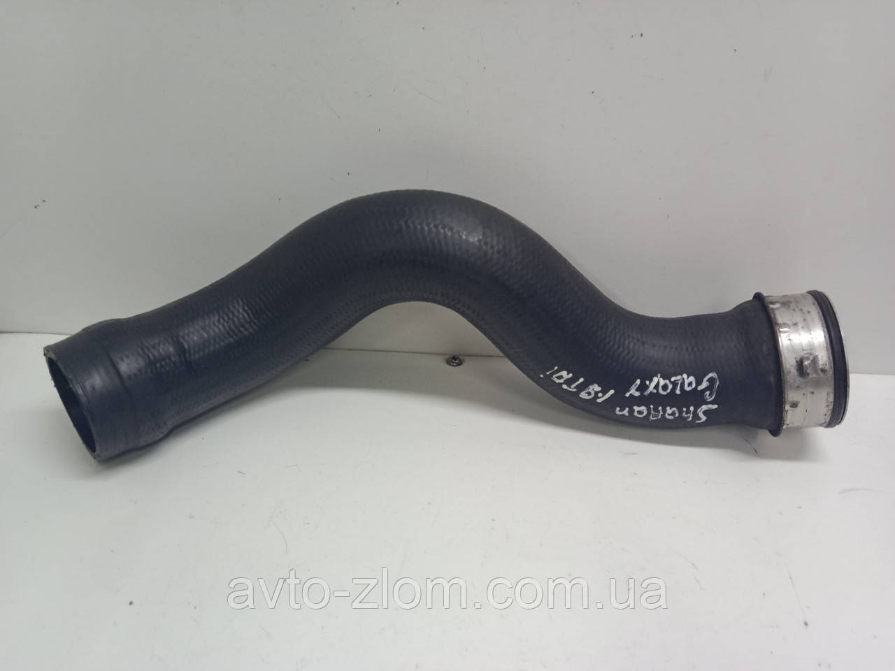 Патрубок інтеркулера Volkswagen Sharan, Ford Galaxy, Форд Галаксі, Шаран. 1.9 TDI. 7M3145709.