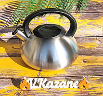 Чайник зі свистком 3 л із неіржавкої сталі Maestro MR-1306 Чайник для індукційної плити Чайник